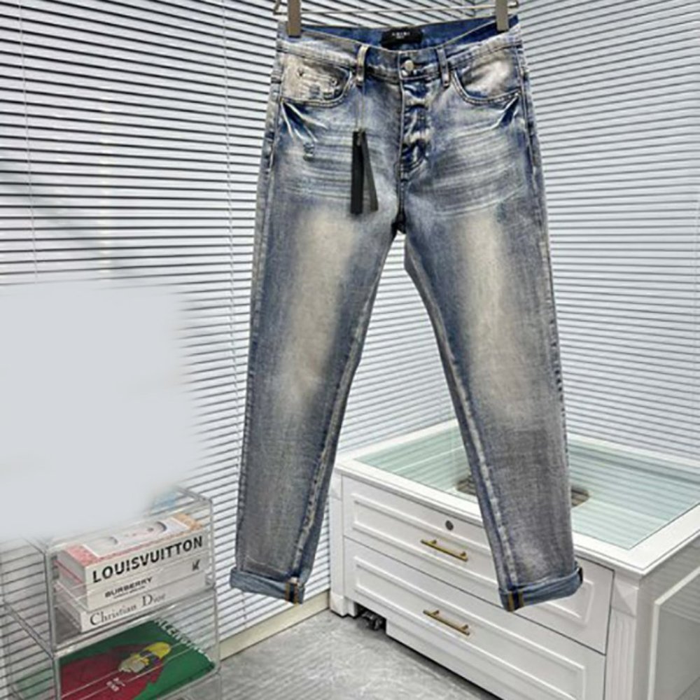 Amiri Casual Blue Denim Jeans